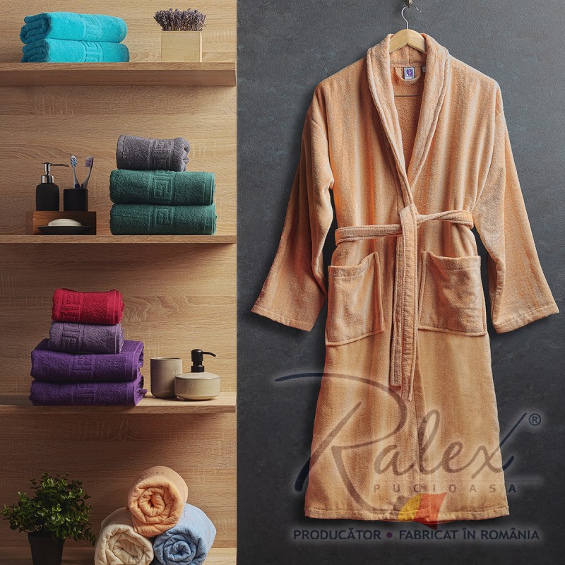 HALAT BAIE VELUR 100% BUMBAC – PORTOCALIU